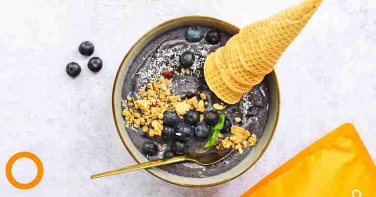 BOOSTClubs Nicecream | bosbessen en courgette